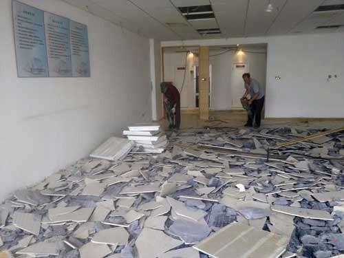 北京家装拆除地面瓷砖